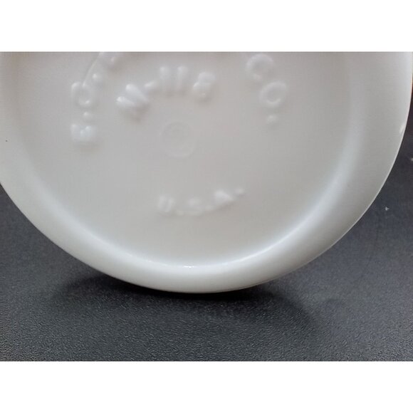 EO Brody Co White Milk Glass Candlestick Flower Bud Vase M-118 Vintage 8 Inch - Picture 15 of 16